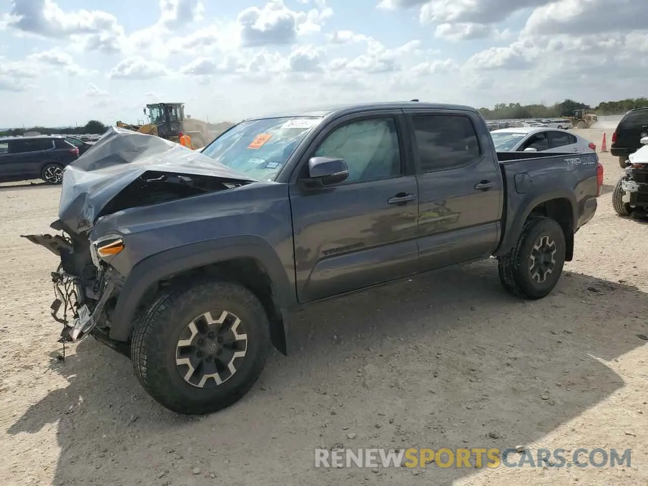 1 Фотография поврежденного автомобиля 3TMCZ5AN0KM222287 TOYOTA TACOMA 2019