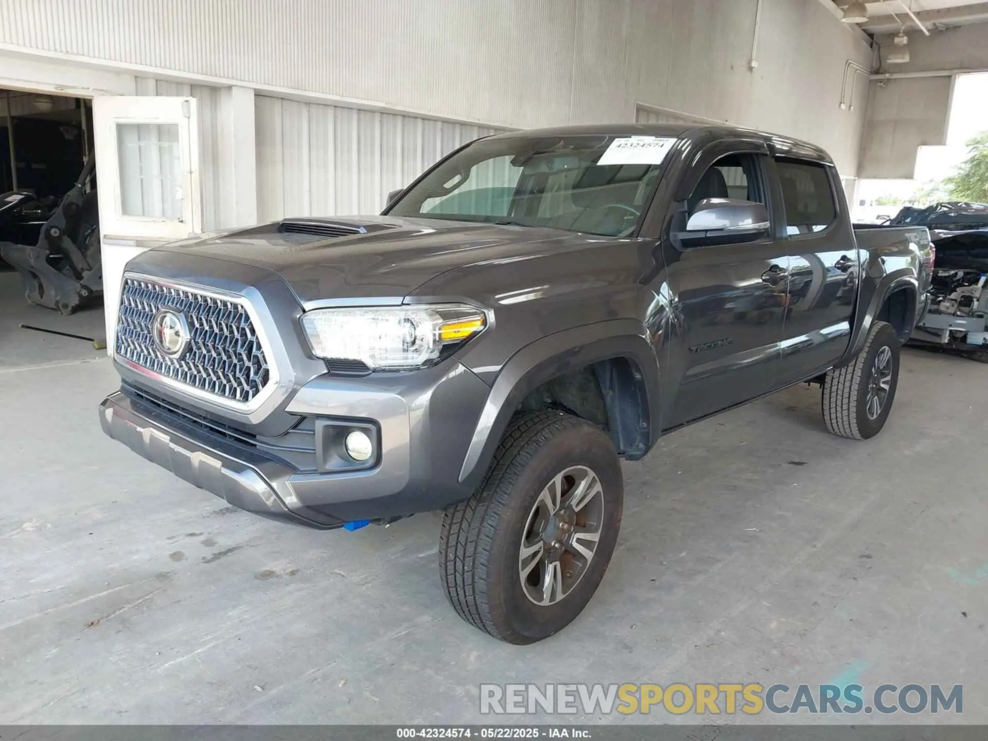 6 Photograph of a damaged car 3TMCZ5AN0KM248419 TOYOTA TACOMA 2019