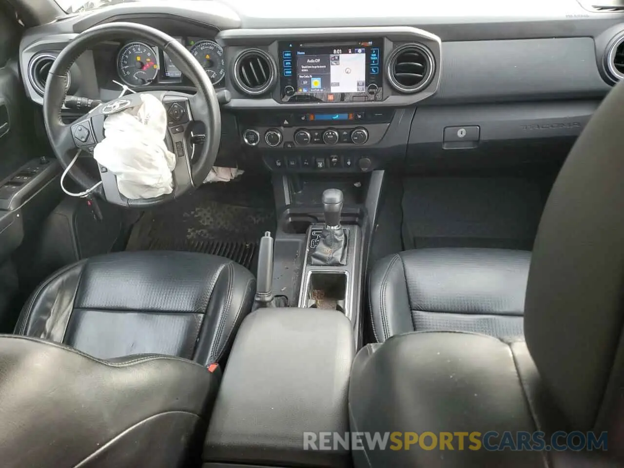 8 Photograph of a damaged car 3TMCZ5AN0KM255984 TOYOTA TACOMA 2019