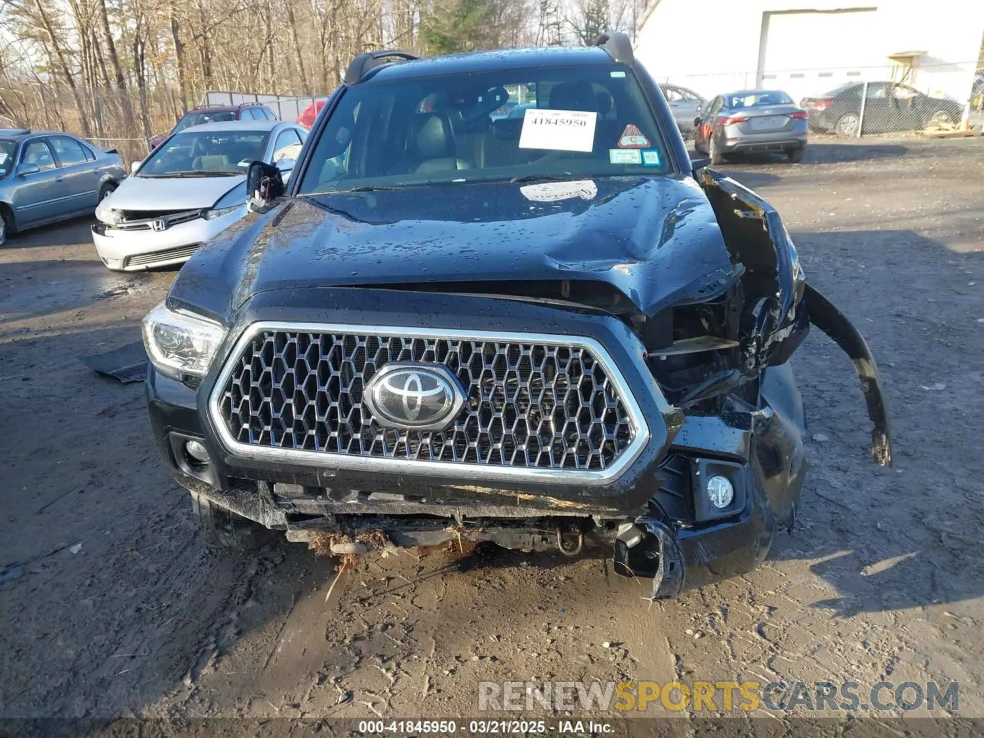 6 Photograph of a damaged car 3TMCZ5AN0KM261364 TOYOTA TACOMA 2019