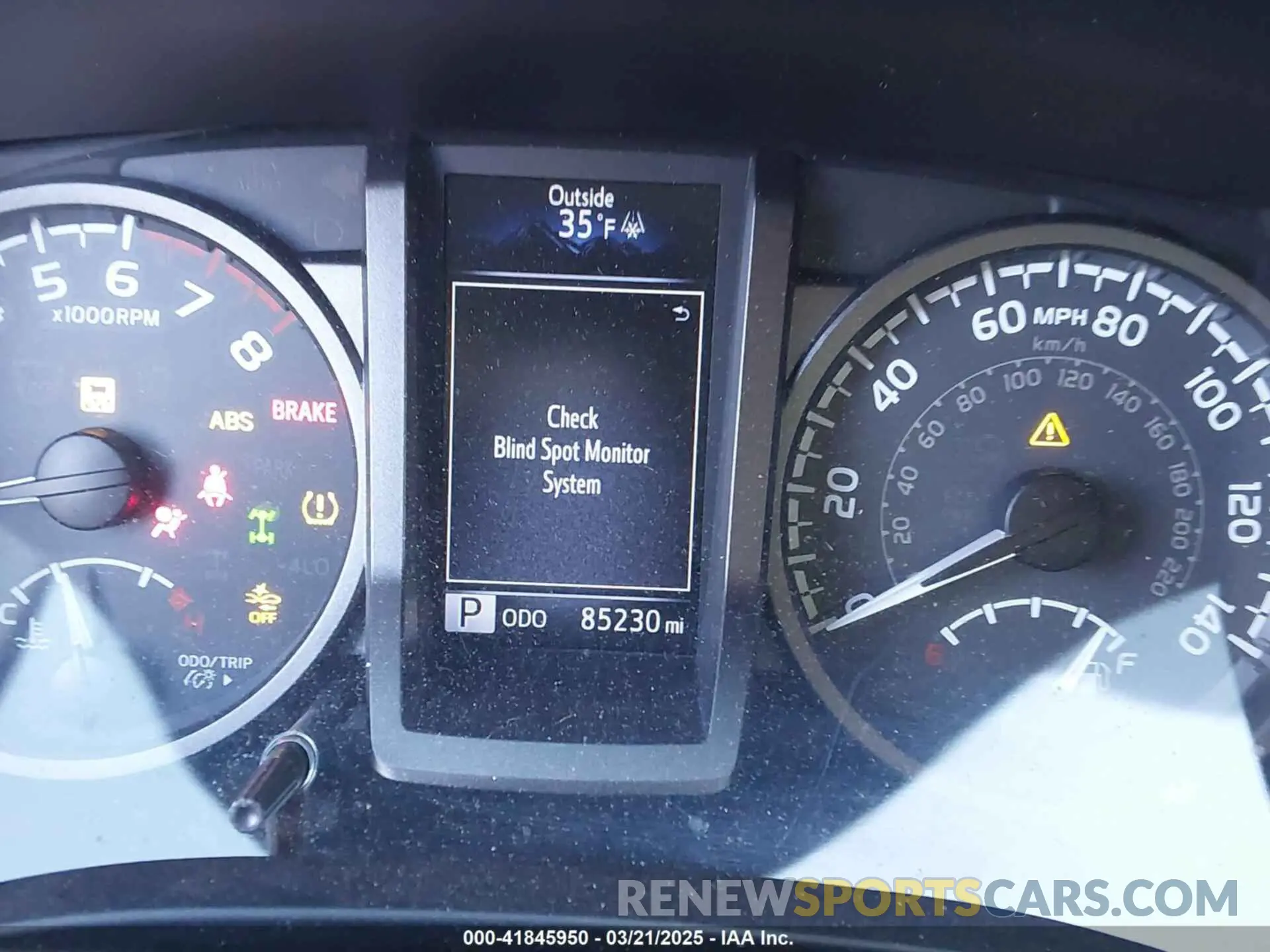 7 Photograph of a damaged car 3TMCZ5AN0KM261364 TOYOTA TACOMA 2019