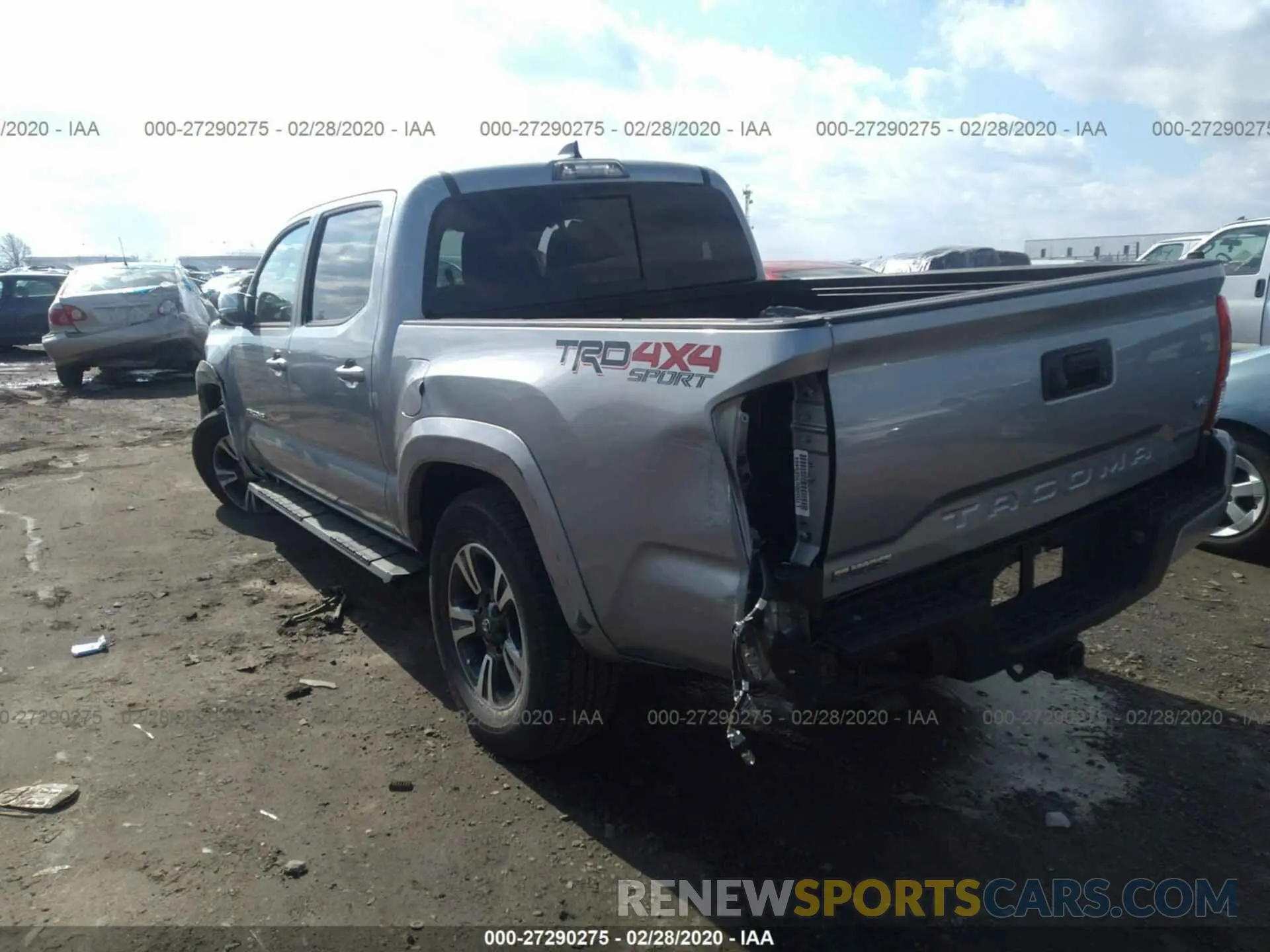 3 Photograph of a damaged car 3TMCZ5AN0KM264460 TOYOTA TACOMA 2019