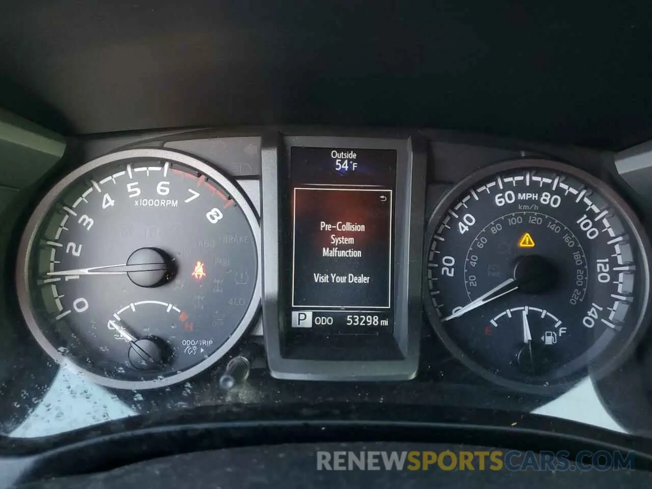 9 Photograph of a damaged car 3TMCZ5AN0KM277614 TOYOTA TACOMA 2019