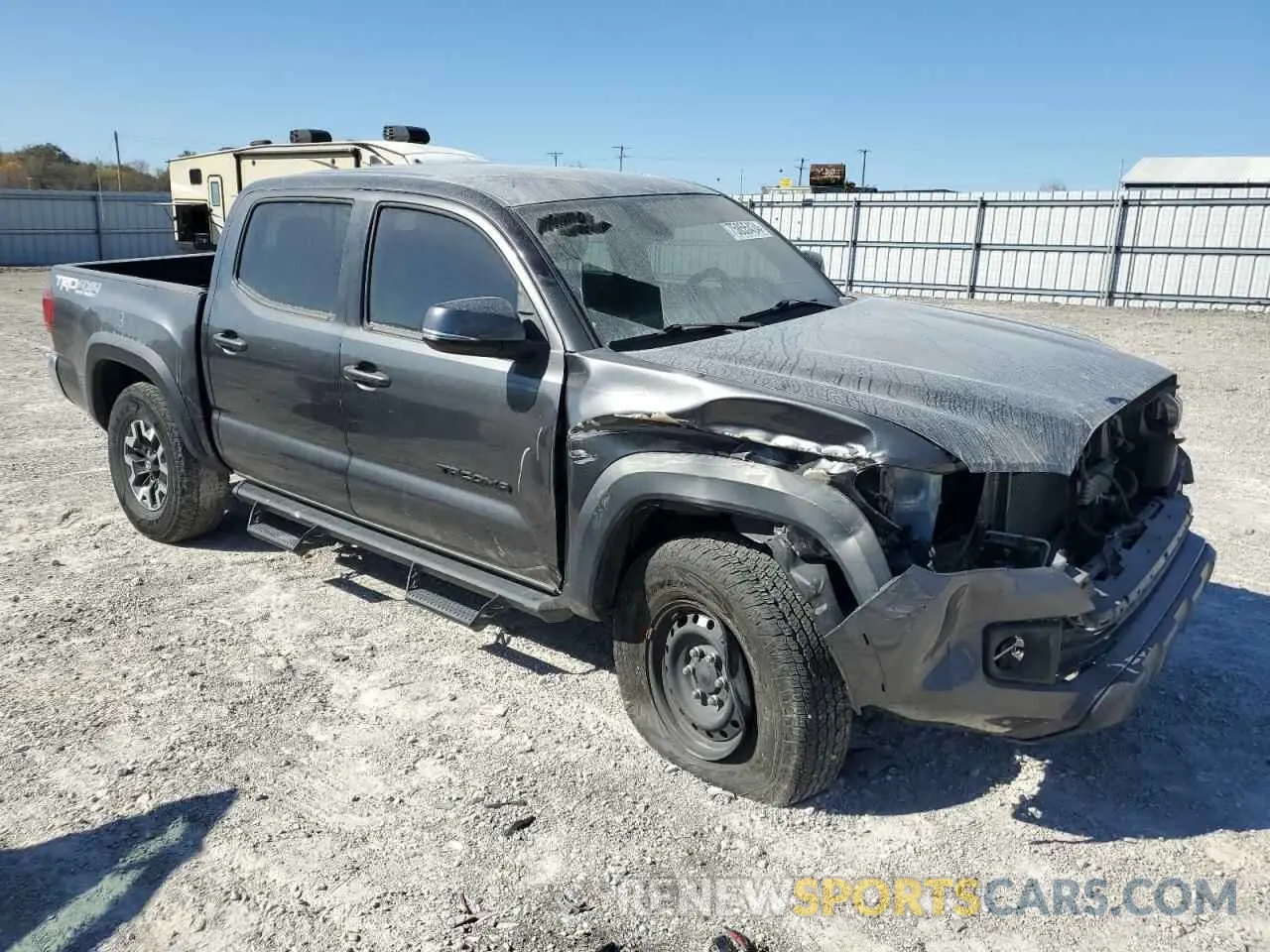 4 Photograph of a damaged car 3TMCZ5AN0KM279721 TOYOTA TACOMA 2019