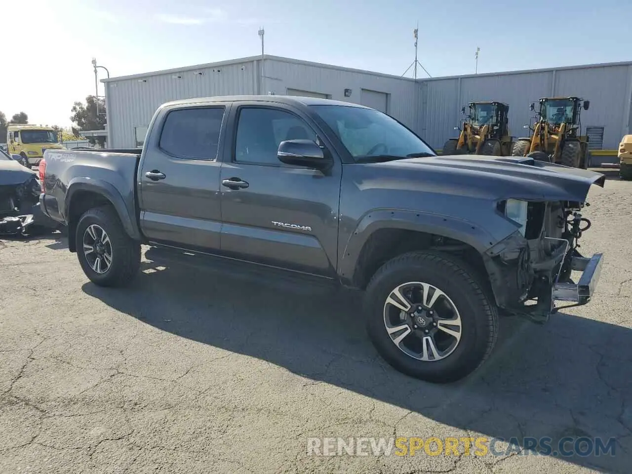 4 Photograph of a damaged car 3TMCZ5AN1KM191146 TOYOTA TACOMA 2019