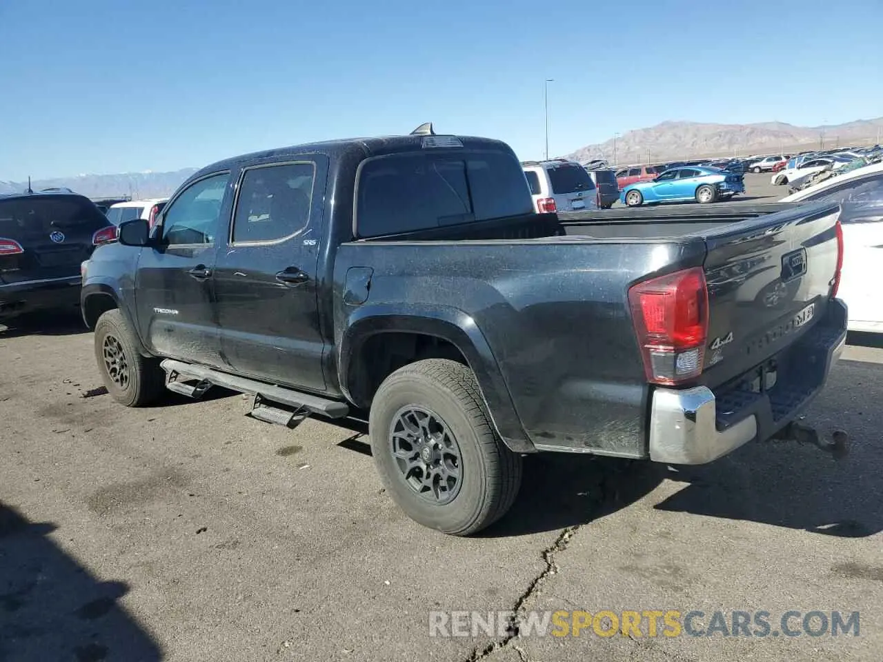 2 Photograph of a damaged car 3TMCZ5AN1KM210441 TOYOTA TACOMA 2019