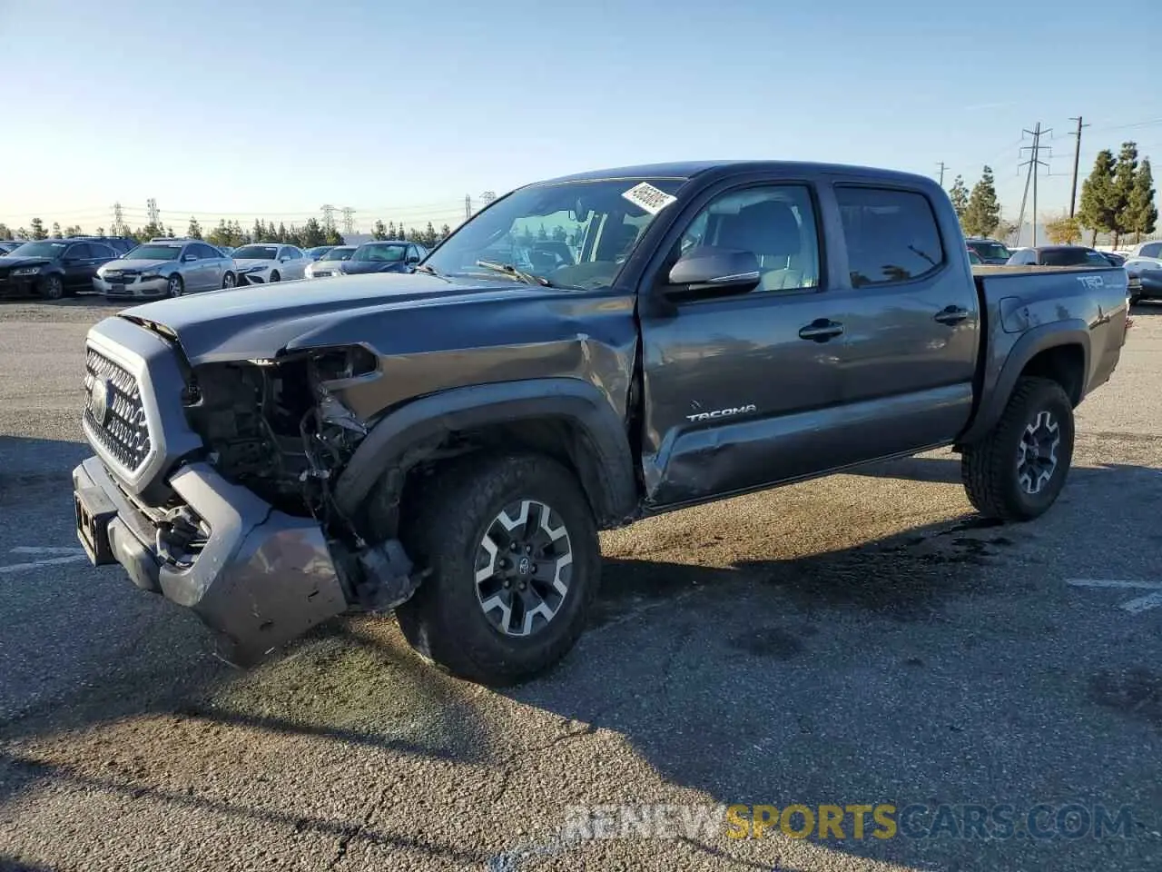 1 Фотография поврежденного автомобиля 3TMCZ5AN1KM222735 TOYOTA TACOMA 2019