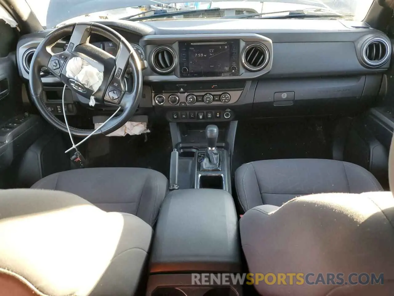 8 Фотография поврежденного автомобиля 3TMCZ5AN1KM222735 TOYOTA TACOMA 2019