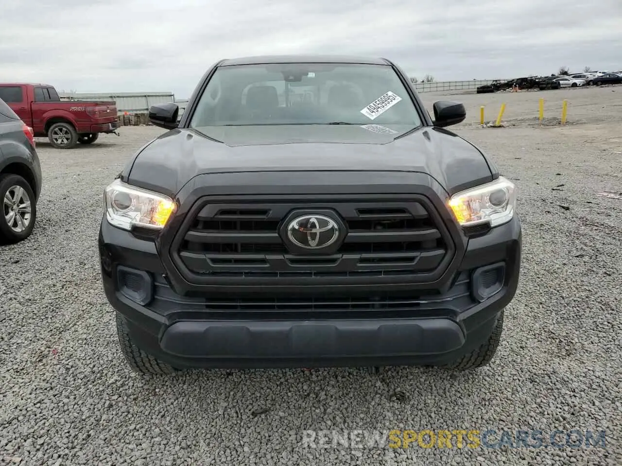 5 Photograph of a damaged car 3TMCZ5AN1KM223822 TOYOTA TACOMA 2019