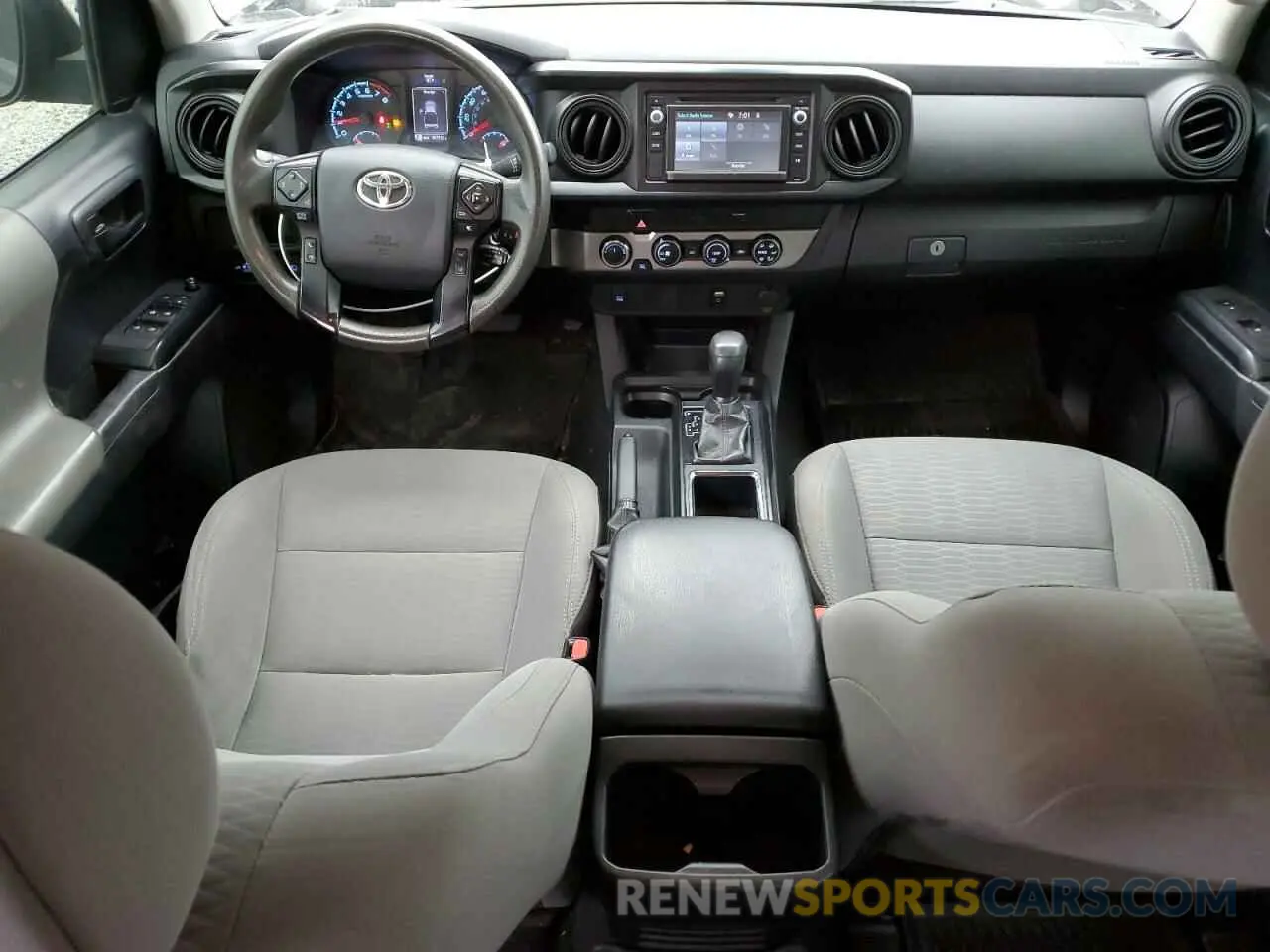 8 Photograph of a damaged car 3TMCZ5AN1KM223822 TOYOTA TACOMA 2019