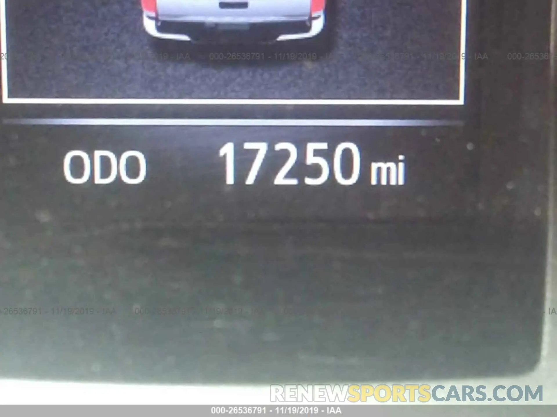 7 Photograph of a damaged car 3TMCZ5AN1KM244525 TOYOTA TACOMA 2019