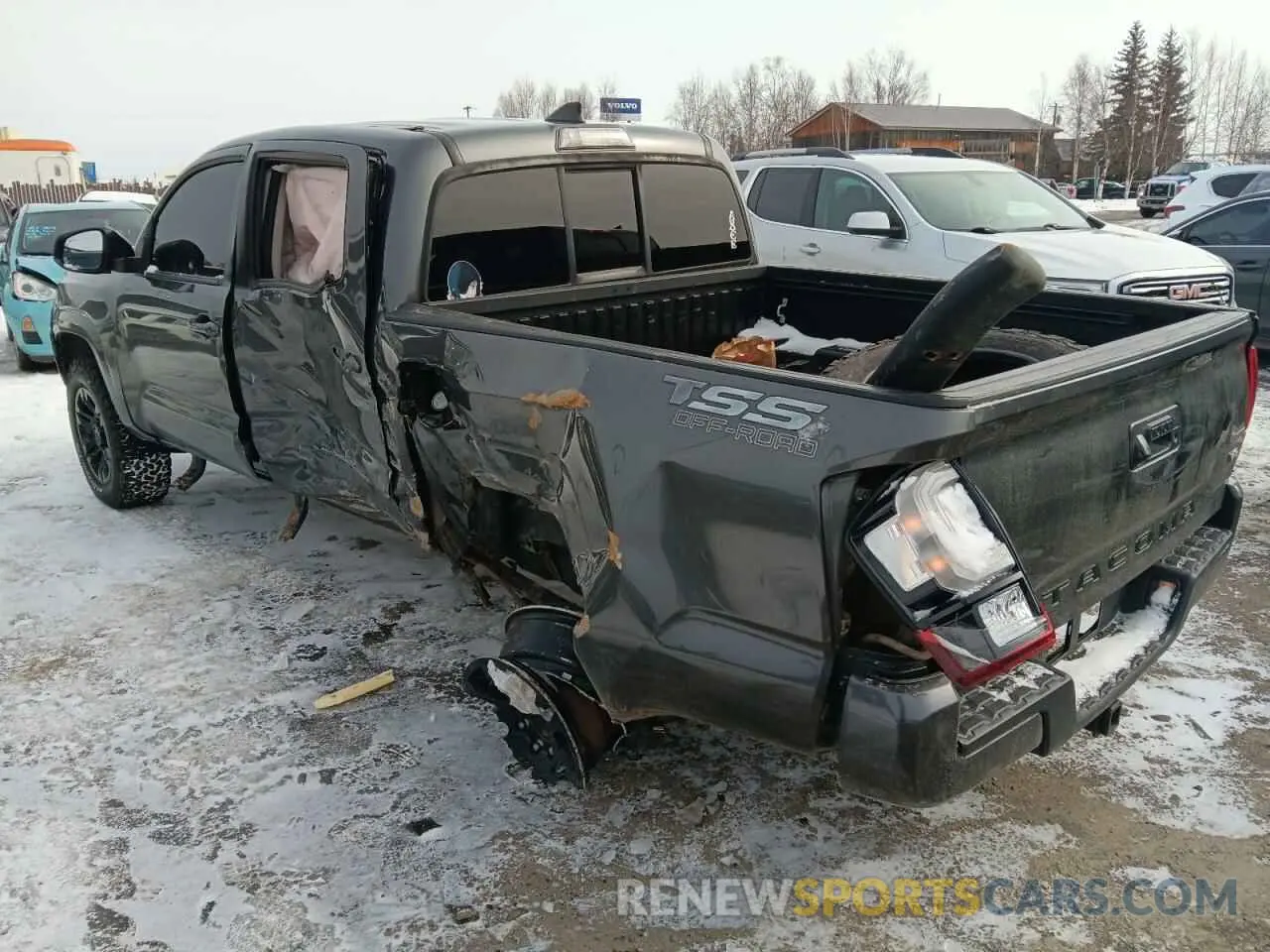 2 Photograph of a damaged car 3TMCZ5AN1KM254049 TOYOTA TACOMA 2019