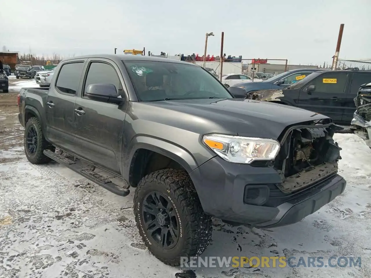 4 Photograph of a damaged car 3TMCZ5AN1KM254049 TOYOTA TACOMA 2019