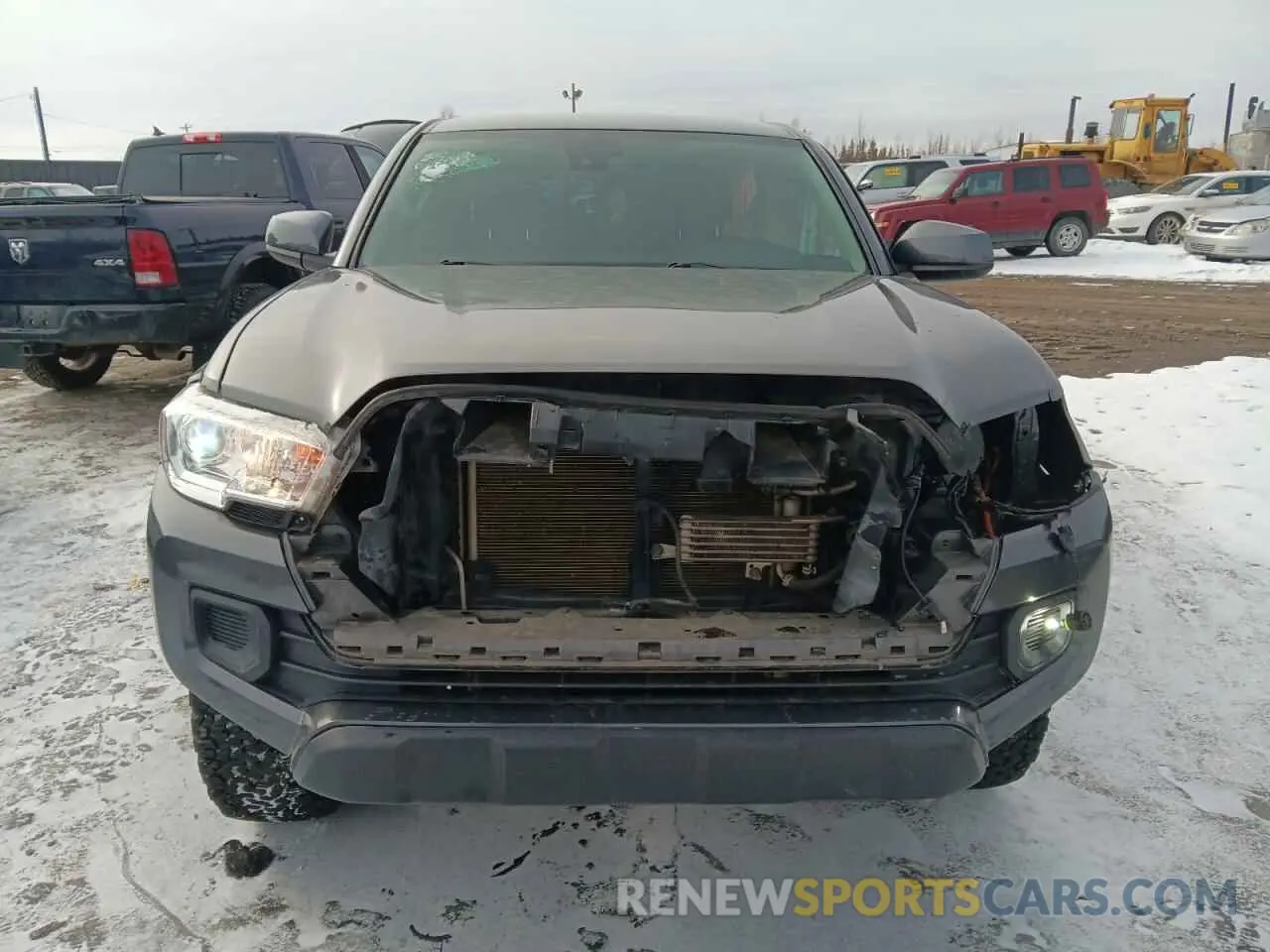 5 Photograph of a damaged car 3TMCZ5AN1KM254049 TOYOTA TACOMA 2019