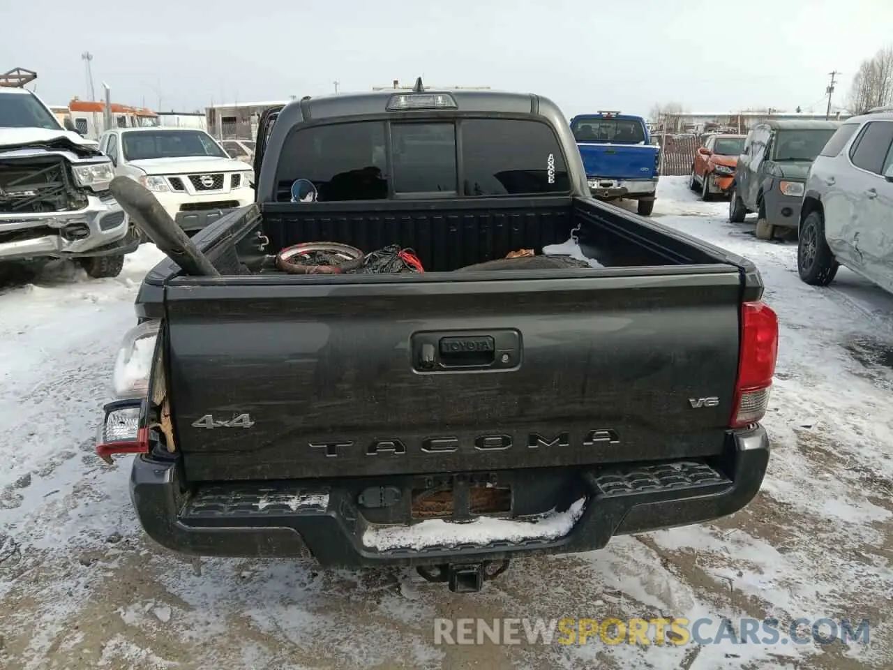 6 Photograph of a damaged car 3TMCZ5AN1KM254049 TOYOTA TACOMA 2019