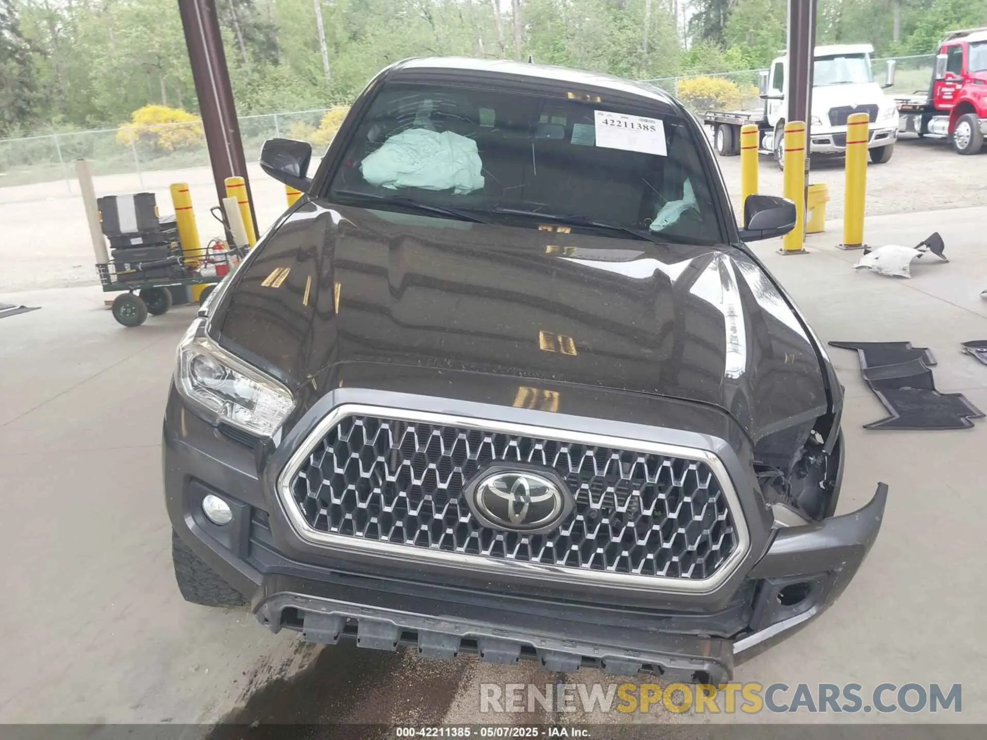 13 Photograph of a damaged car 3TMCZ5AN1KM257081 TOYOTA TACOMA 2019