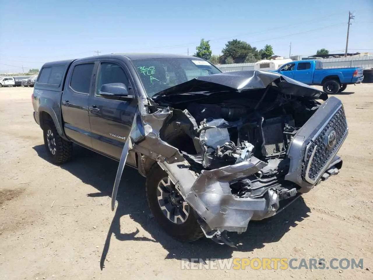 1 Фотография поврежденного автомобиля 3TMCZ5AN1KM259672 TOYOTA TACOMA 2019