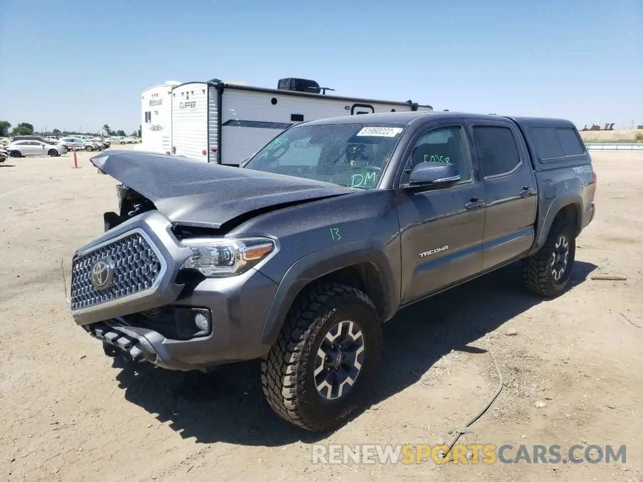 2 Фотография поврежденного автомобиля 3TMCZ5AN1KM259672 TOYOTA TACOMA 2019