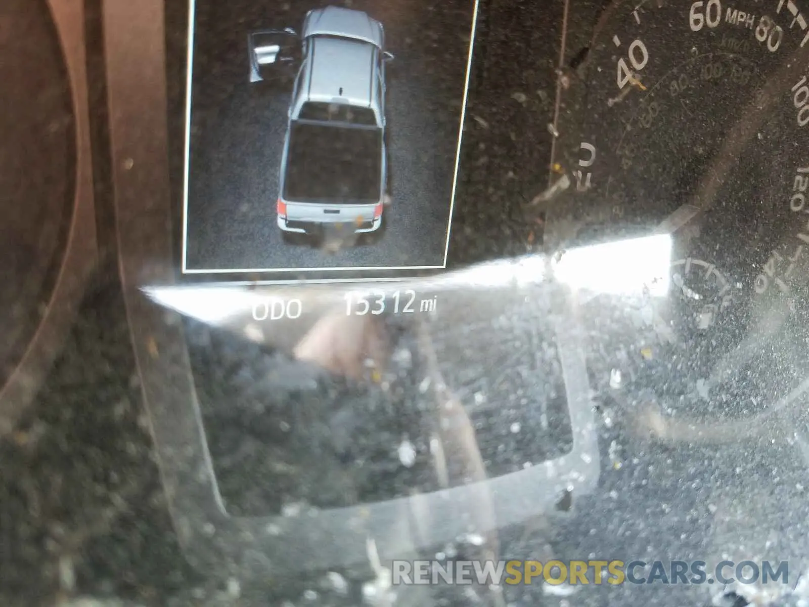 8 Photograph of a damaged car 3TMCZ5AN1KM262152 TOYOTA TACOMA 2019