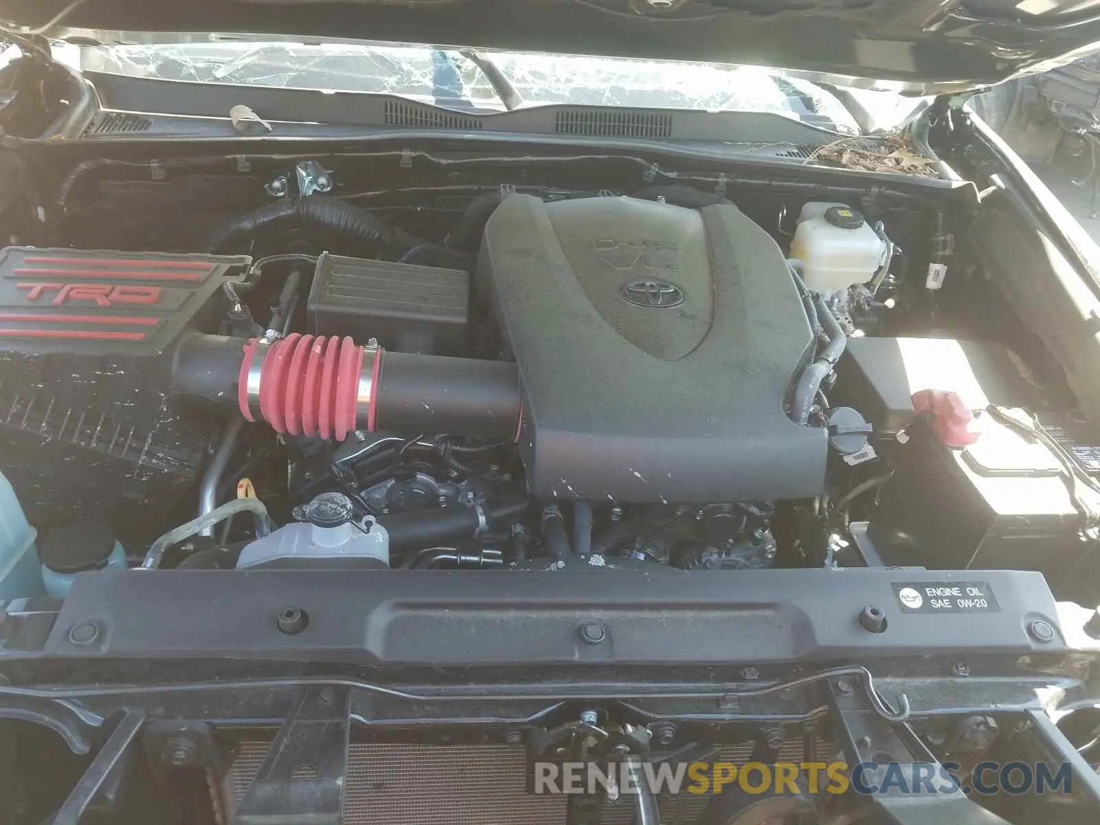7 Photograph of a damaged car 3TMCZ5AN1KM264256 TOYOTA TACOMA 2019