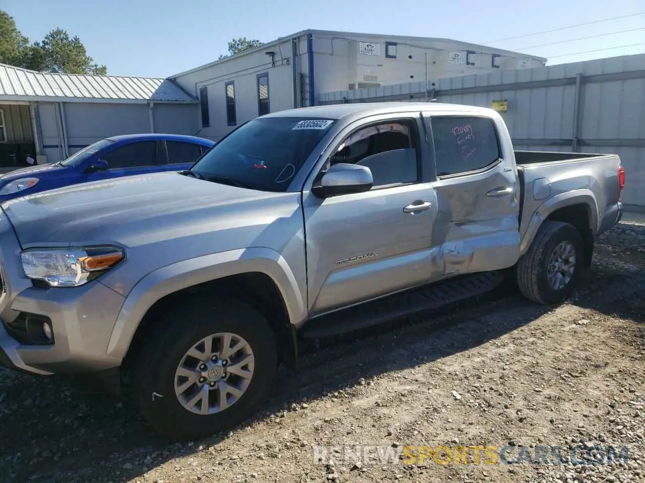 1 Photograph of a damaged car 3TMCZ5AN1KM267917 TOYOTA TACOMA 2019