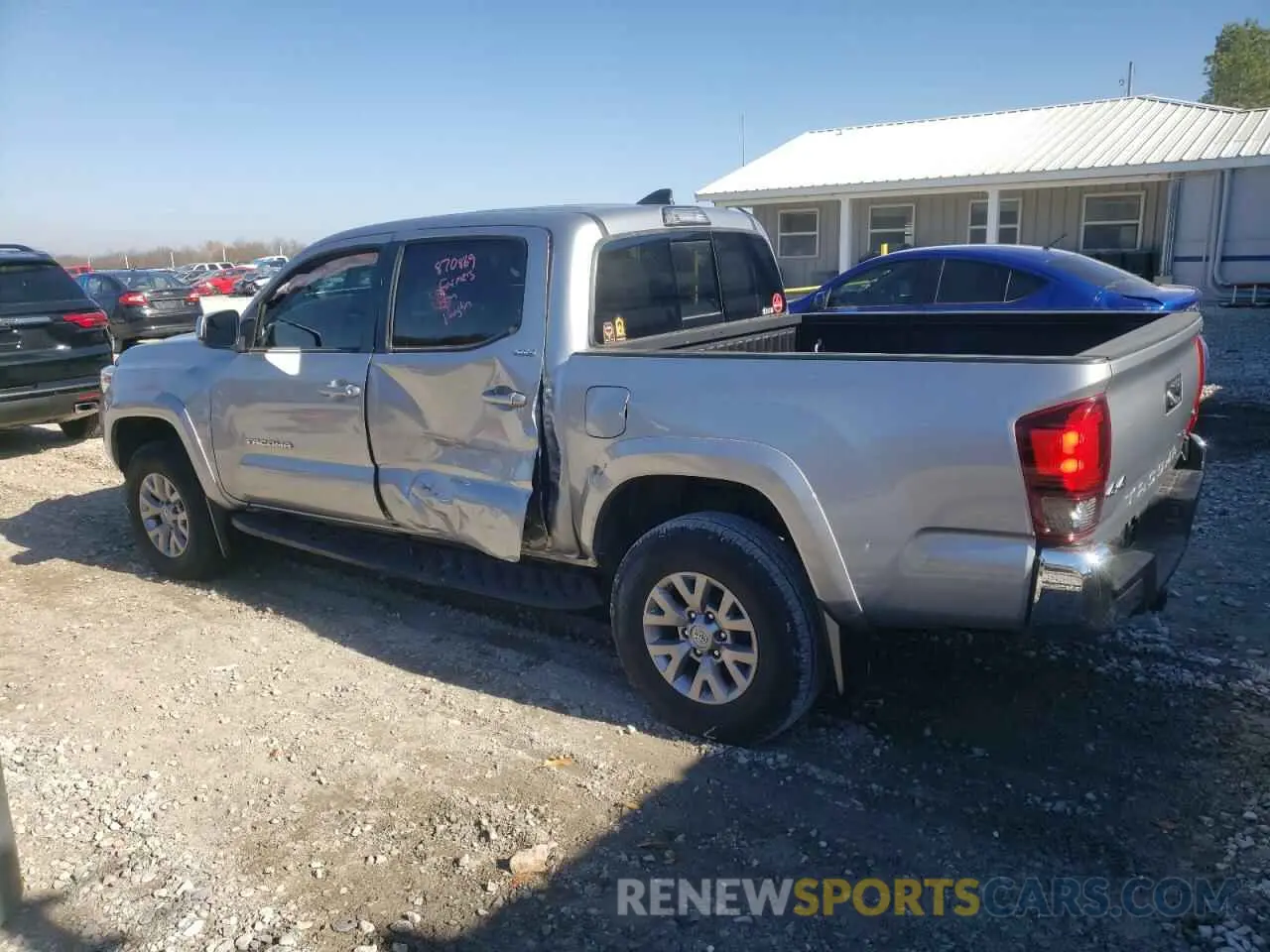 2 Photograph of a damaged car 3TMCZ5AN1KM267917 TOYOTA TACOMA 2019