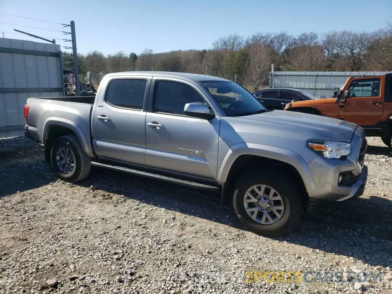 4 Photograph of a damaged car 3TMCZ5AN1KM267917 TOYOTA TACOMA 2019