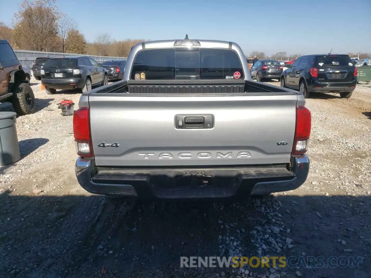 6 Photograph of a damaged car 3TMCZ5AN1KM267917 TOYOTA TACOMA 2019
