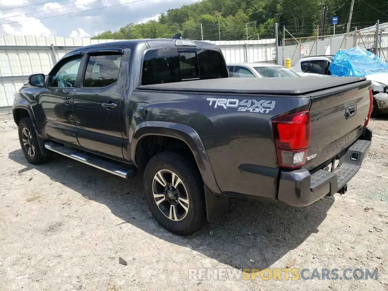 3 Photograph of a damaged car 3TMCZ5AN2KM205068 TOYOTA TACOMA 2019