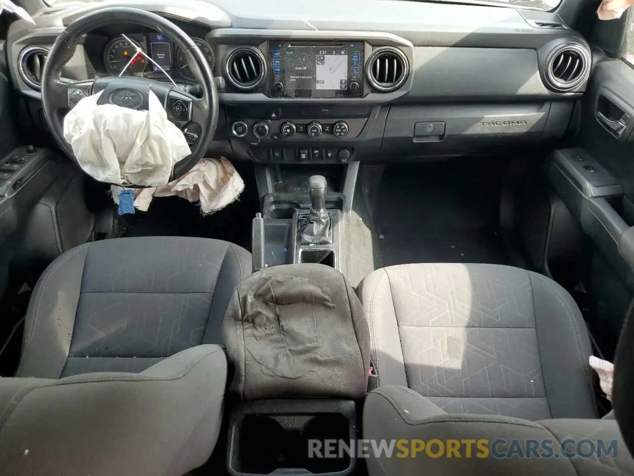 8 Фотография поврежденного автомобиля 3TMCZ5AN2KM225823 TOYOTA TACOMA 2019