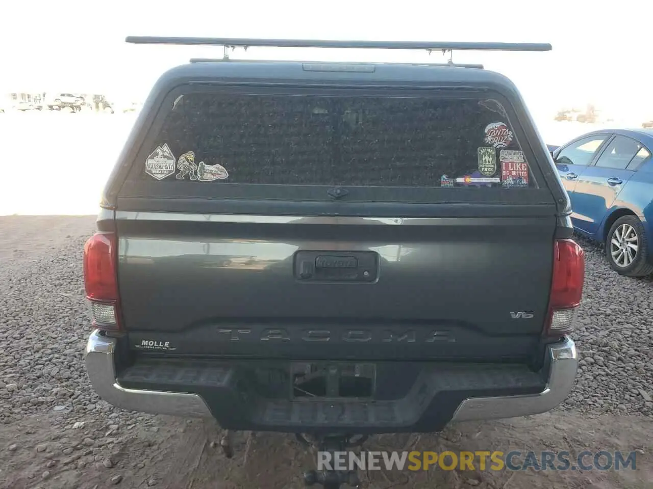 6 Photograph of a damaged car 3TMCZ5AN2KM255453 TOYOTA TACOMA 2019