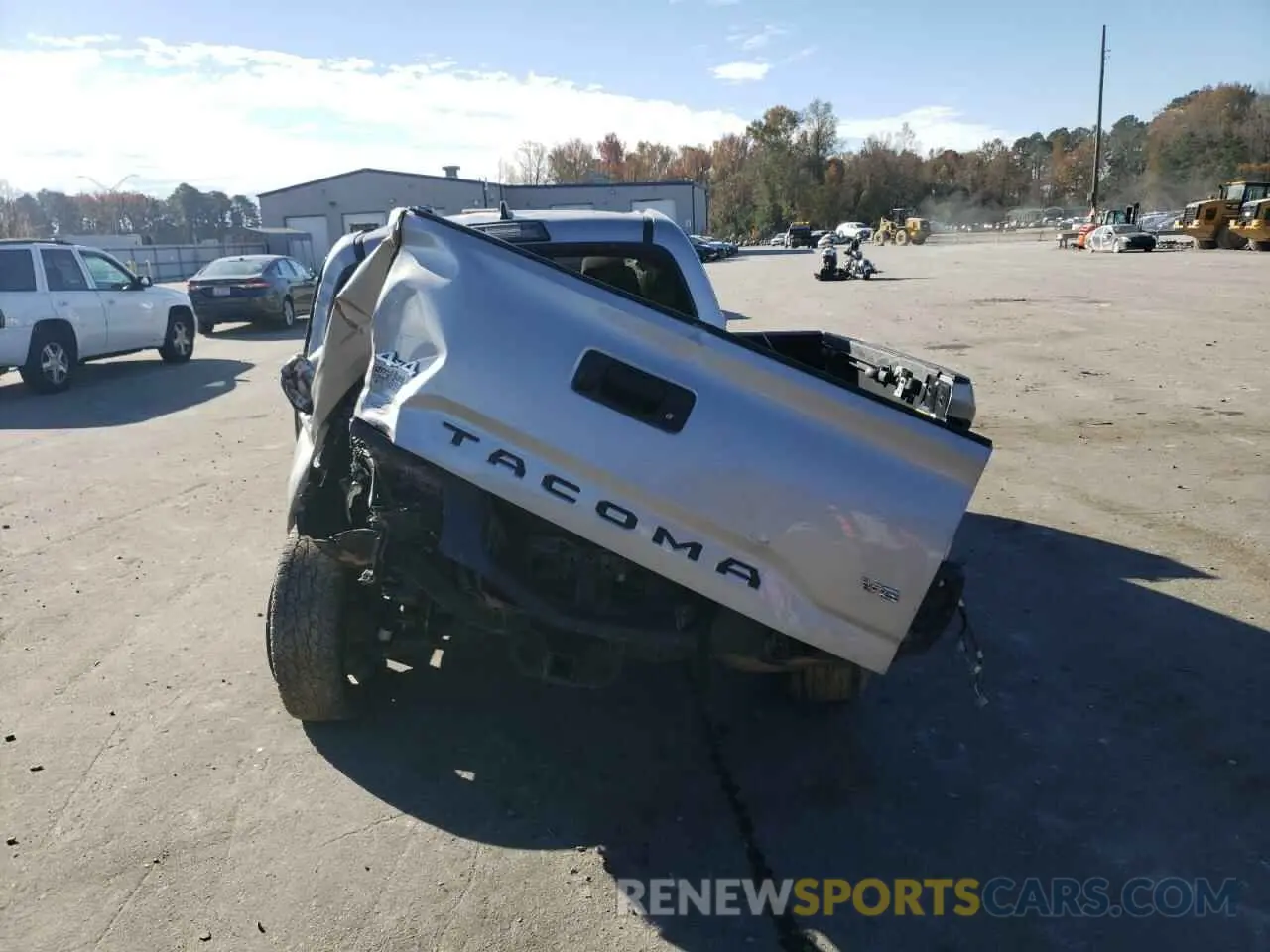 6 Photograph of a damaged car 3TMCZ5AN2KM263066 TOYOTA TACOMA 2019