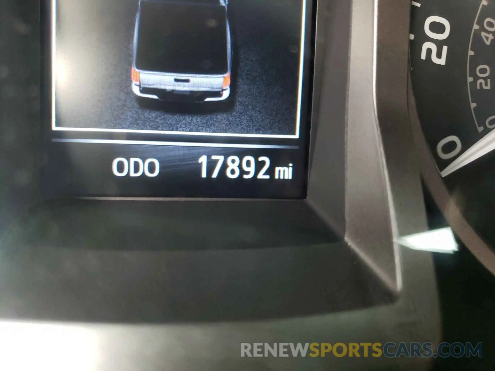 8 Photograph of a damaged car 3TMCZ5AN2KM274150 TOYOTA TACOMA 2019
