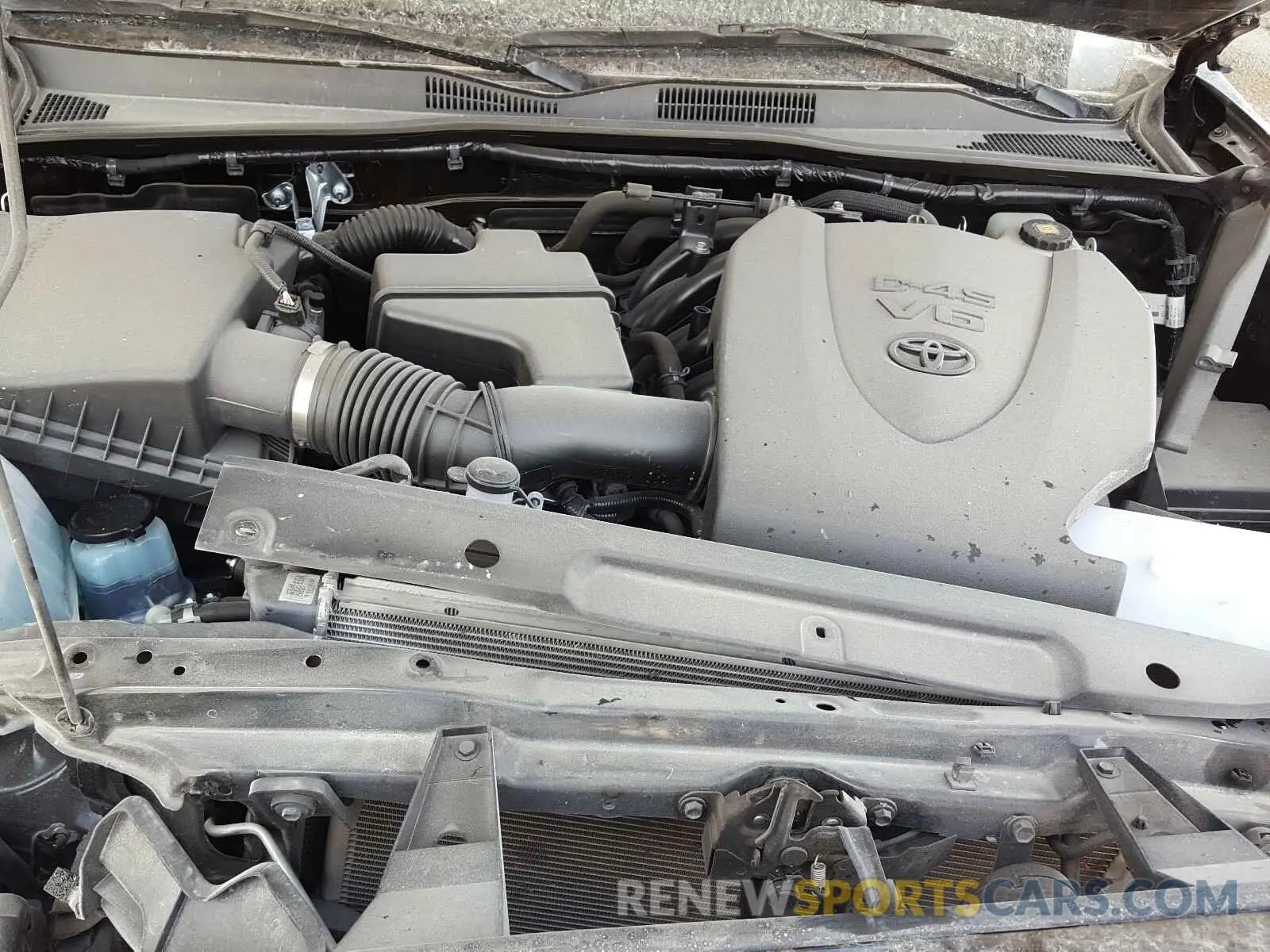 7 Photograph of a damaged car 3TMCZ5AN2KM284905 TOYOTA TACOMA 2019
