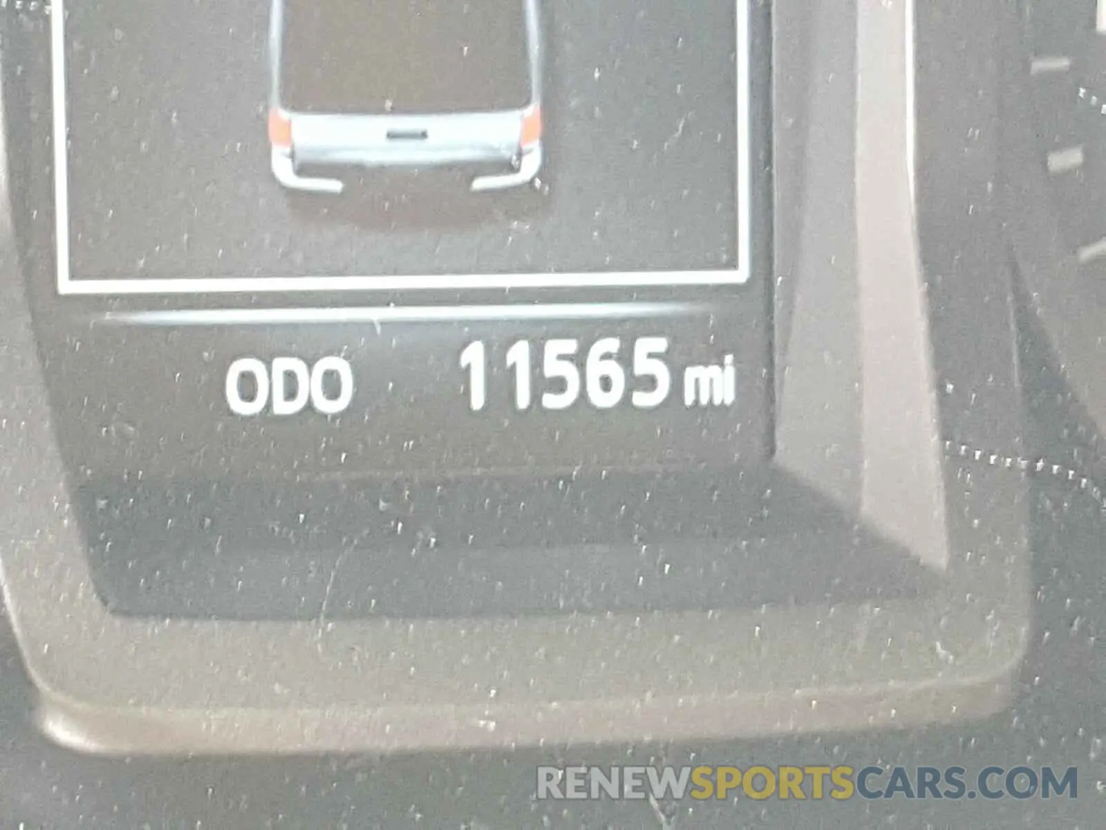 8 Photograph of a damaged car 3TMCZ5AN2KM284905 TOYOTA TACOMA 2019