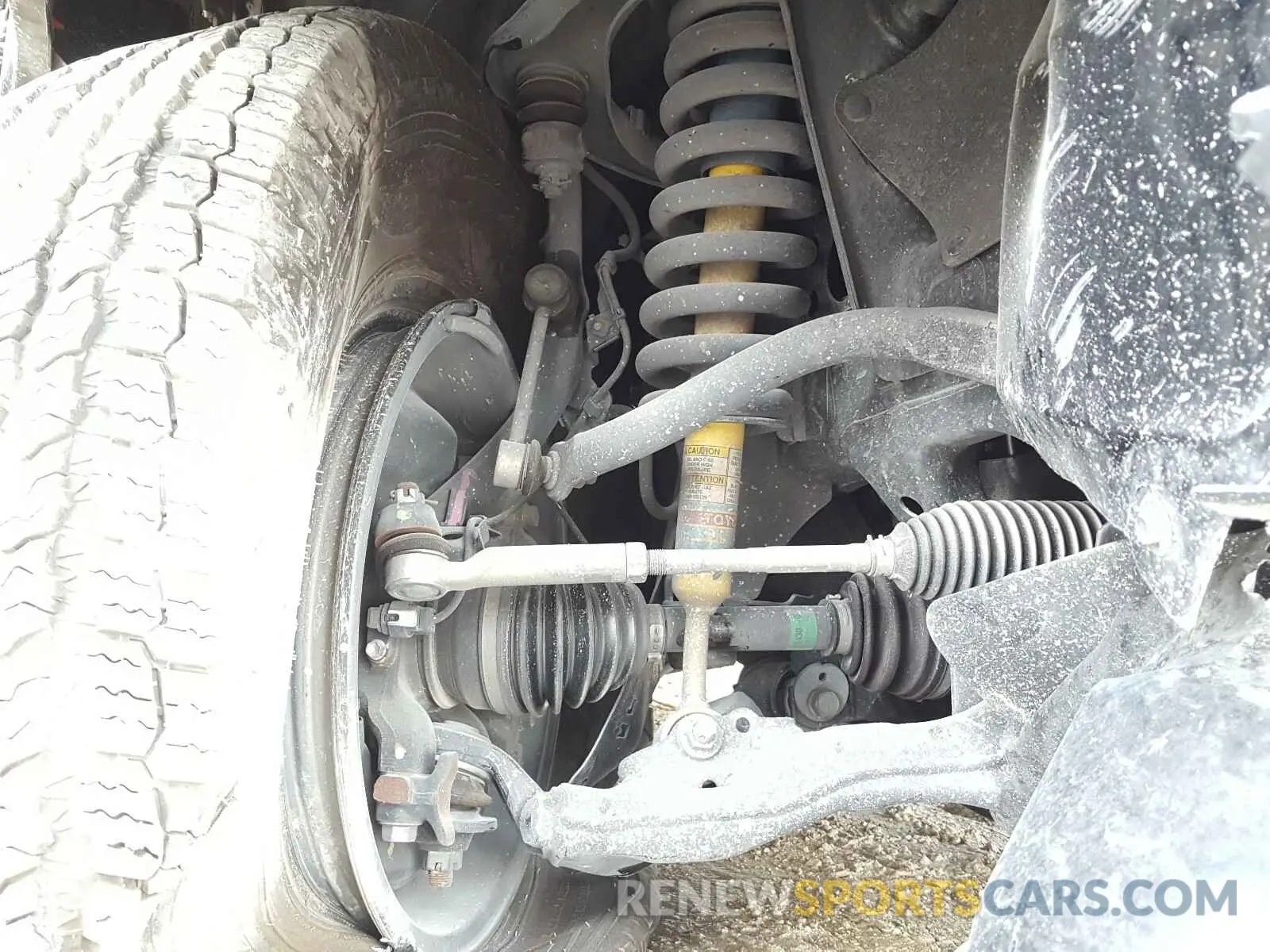 9 Photograph of a damaged car 3TMCZ5AN2KM284905 TOYOTA TACOMA 2019