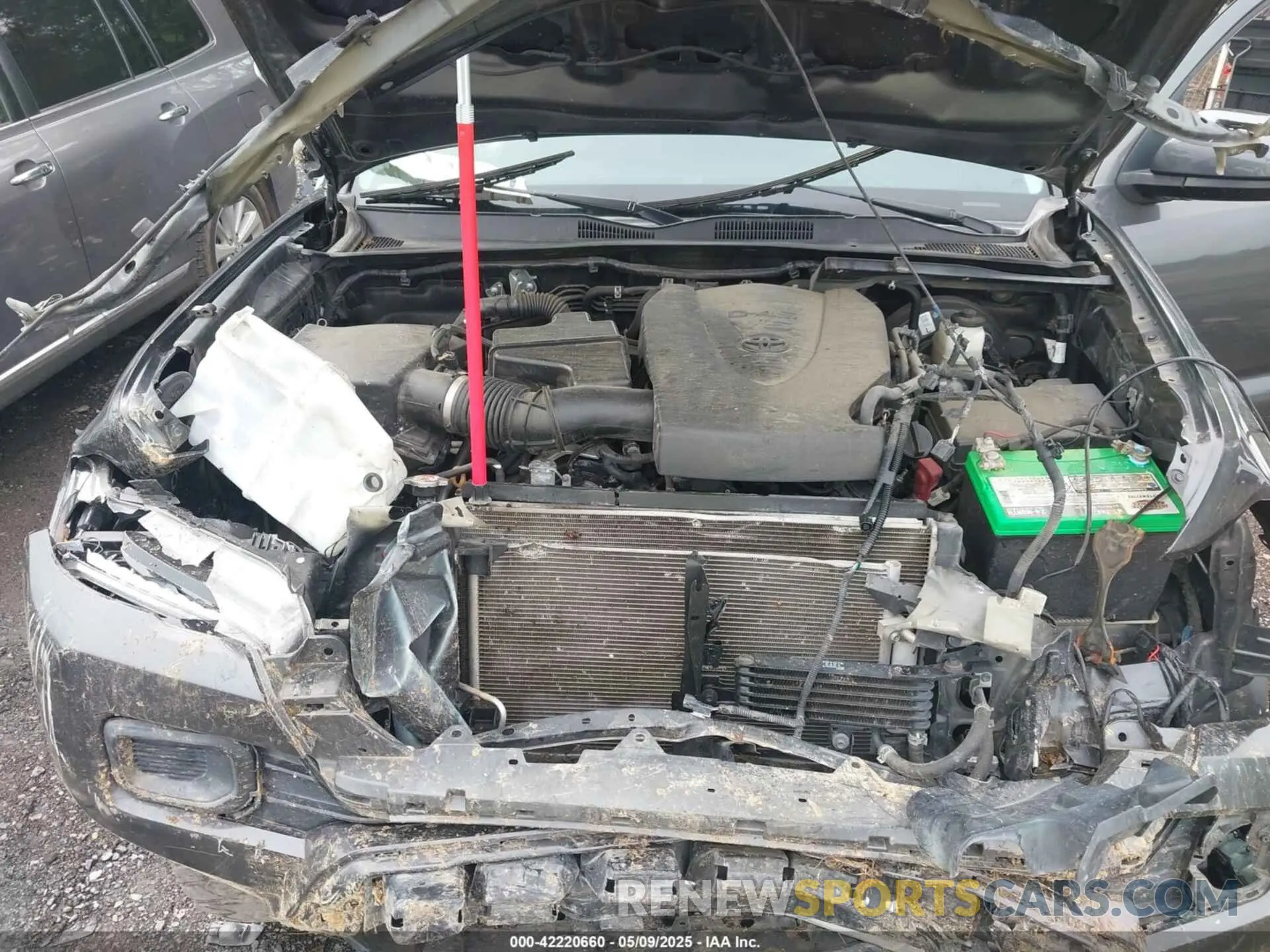 10 Photograph of a damaged car 3TMCZ5AN3KM197613 TOYOTA TACOMA 2019