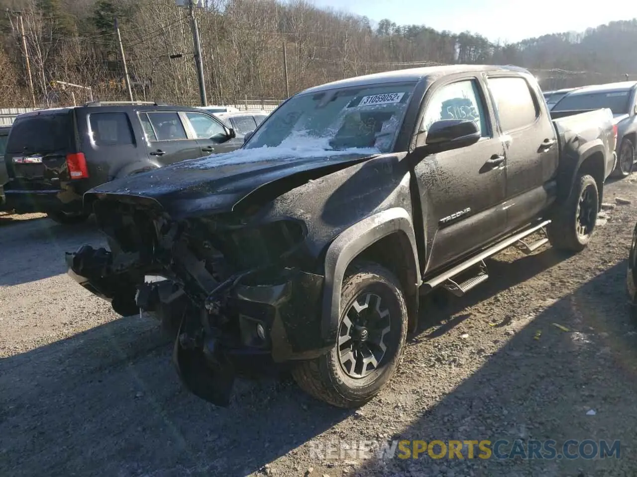 2 Фотография поврежденного автомобиля 3TMCZ5AN3KM216919 TOYOTA TACOMA 2019