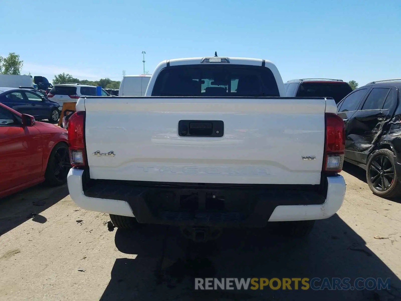 6 Photograph of a damaged car 3TMCZ5AN3KM219674 TOYOTA TACOMA 2019