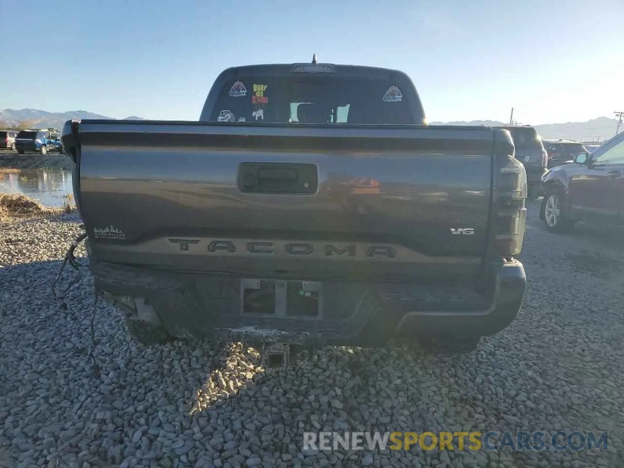 6 Photograph of a damaged car 3TMCZ5AN3KM235566 TOYOTA TACOMA 2019