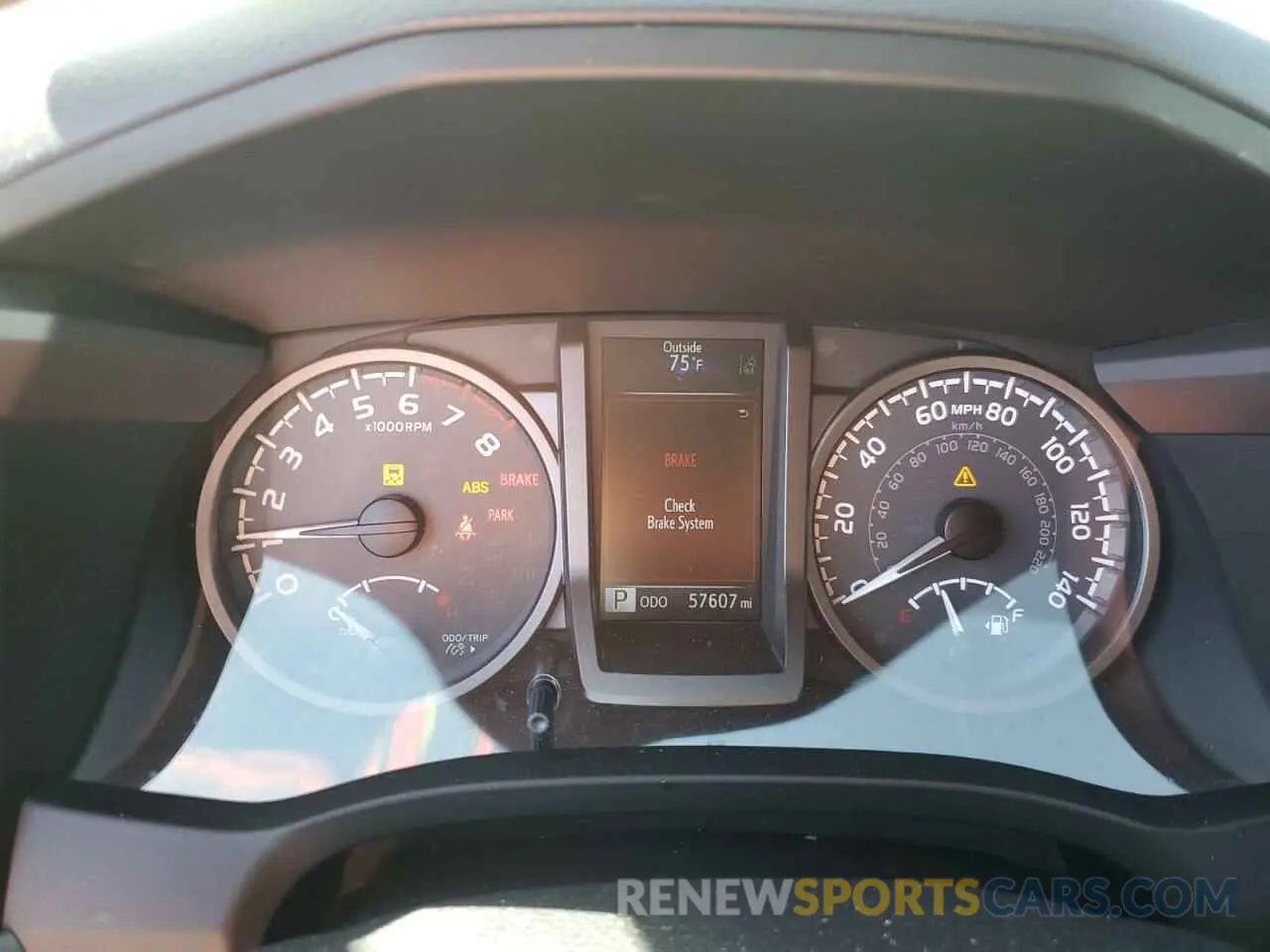 9 Photograph of a damaged car 3TMCZ5AN3KM239973 TOYOTA TACOMA 2019