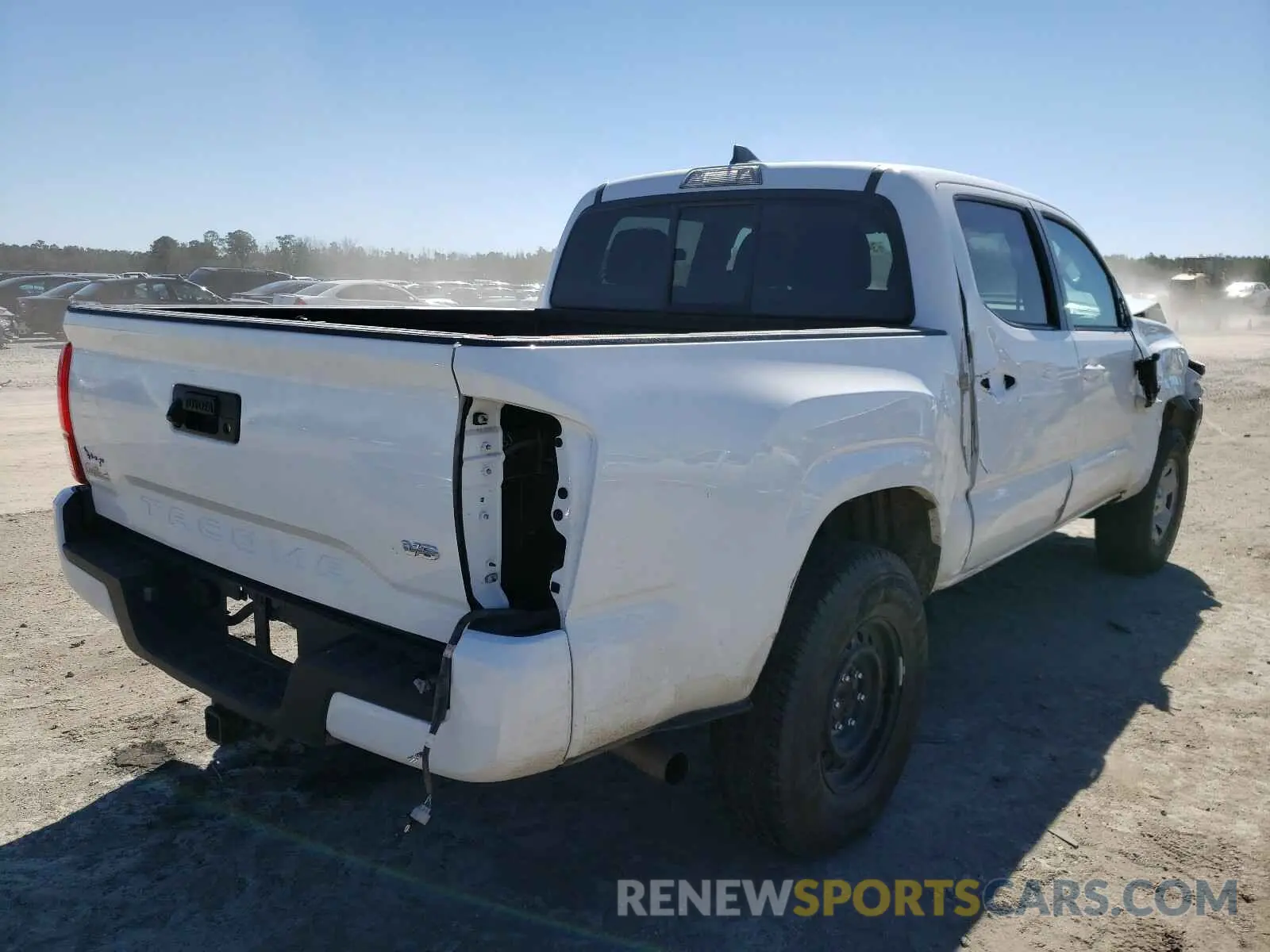 4 Photograph of a damaged car 3TMCZ5AN3KM250603 TOYOTA TACOMA 2019
