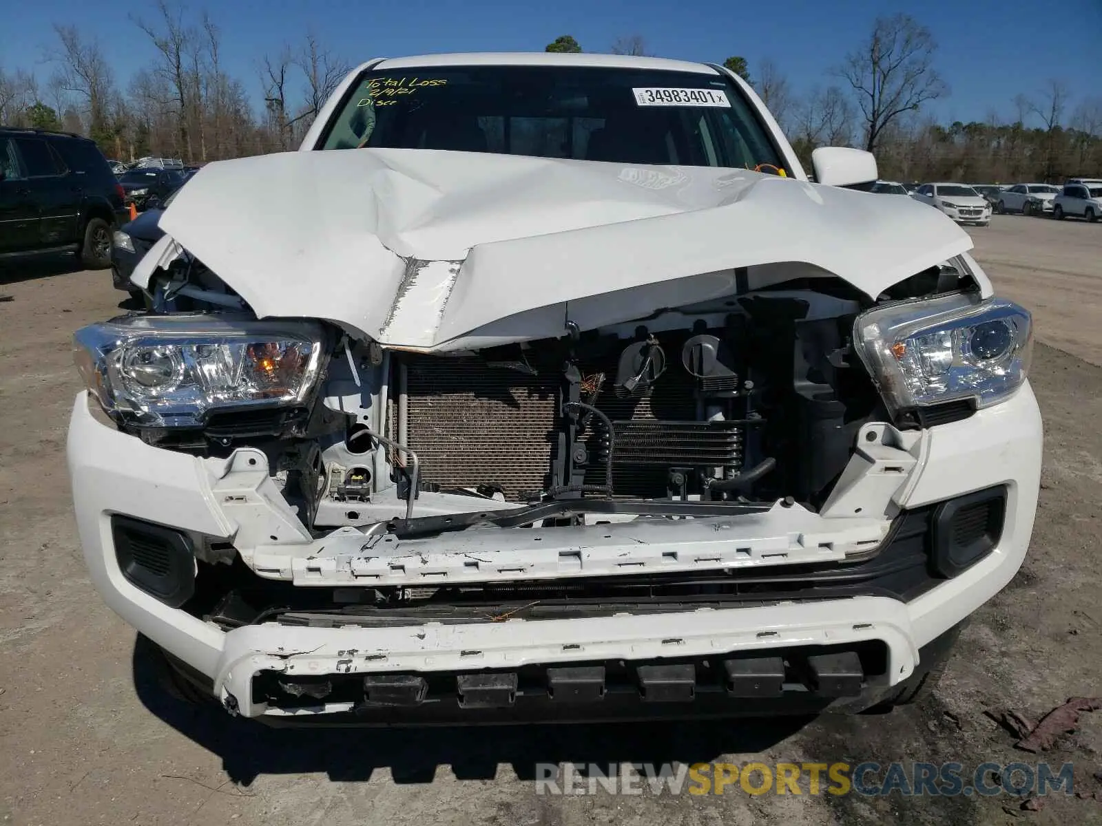 9 Photograph of a damaged car 3TMCZ5AN3KM250603 TOYOTA TACOMA 2019