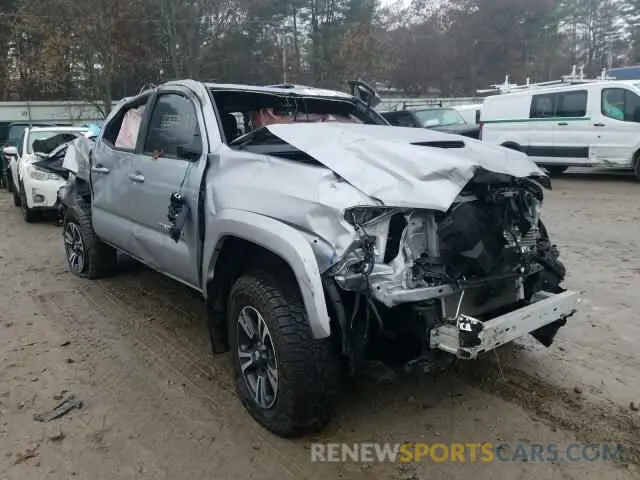 1 Photograph of a damaged car 3TMCZ5AN3KM258930 TOYOTA TACOMA 2019