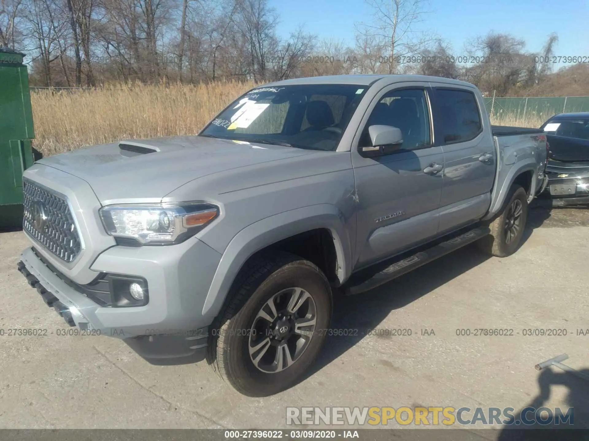2 Photograph of a damaged car 3TMCZ5AN3KM273993 TOYOTA TACOMA 2019