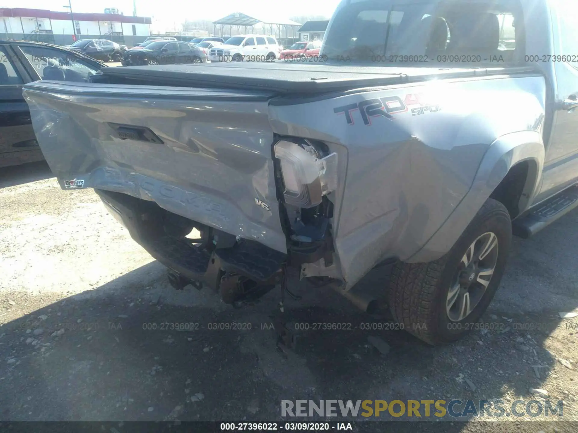 6 Photograph of a damaged car 3TMCZ5AN3KM273993 TOYOTA TACOMA 2019