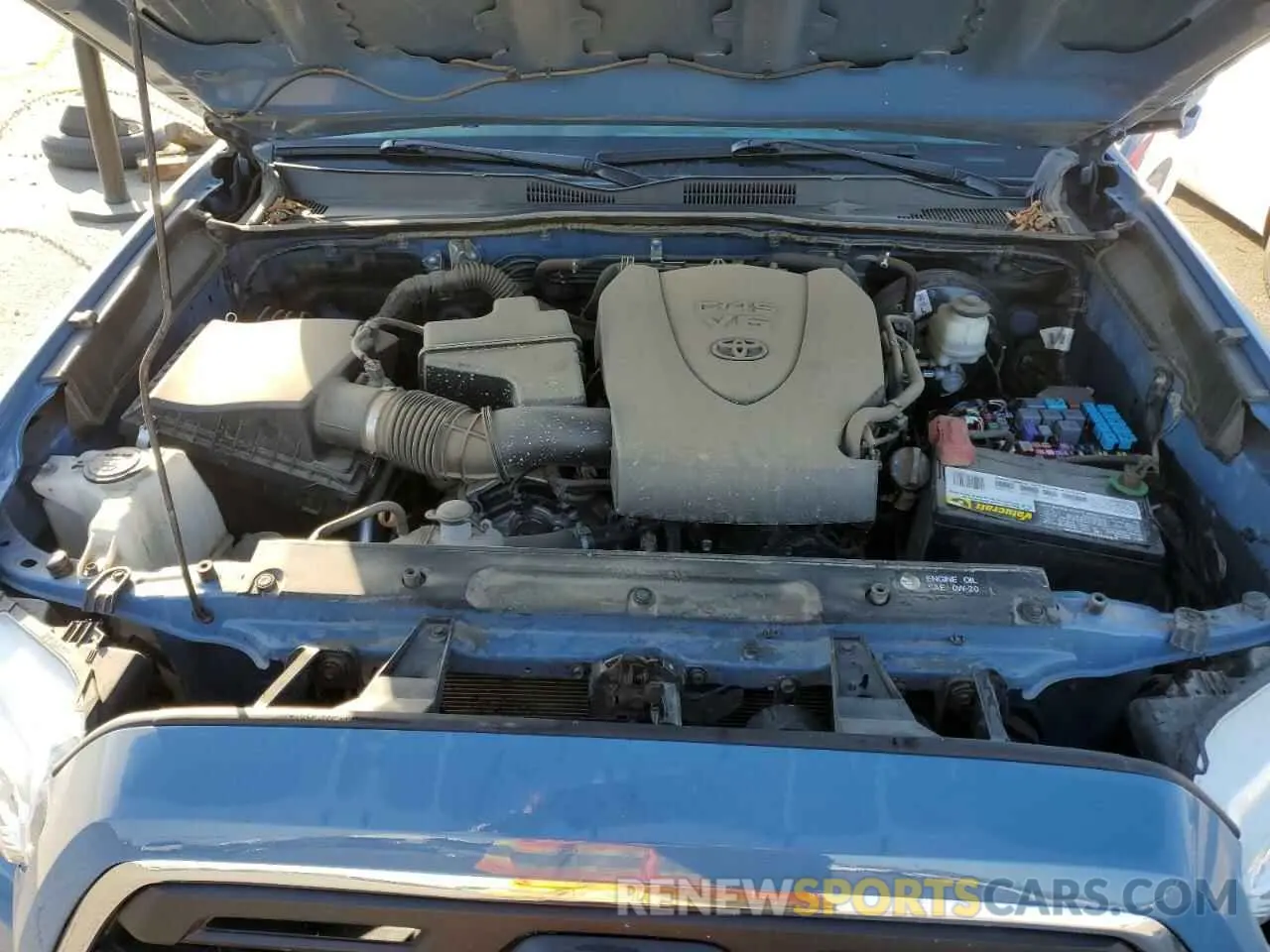 7 Photograph of a damaged car 3TMCZ5AN4KM199550 TOYOTA TACOMA 2019