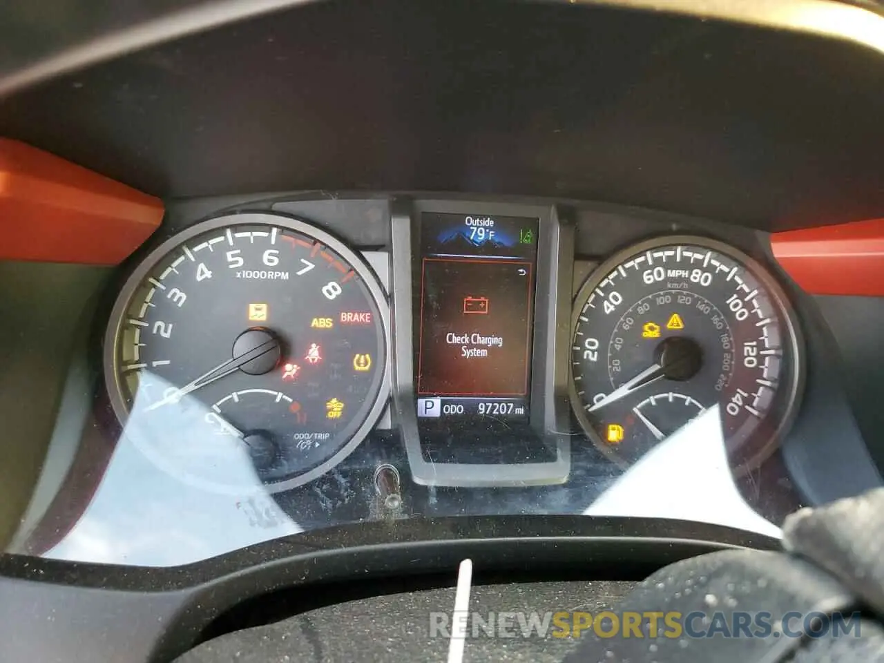 9 Photograph of a damaged car 3TMCZ5AN4KM201443 TOYOTA TACOMA 2019