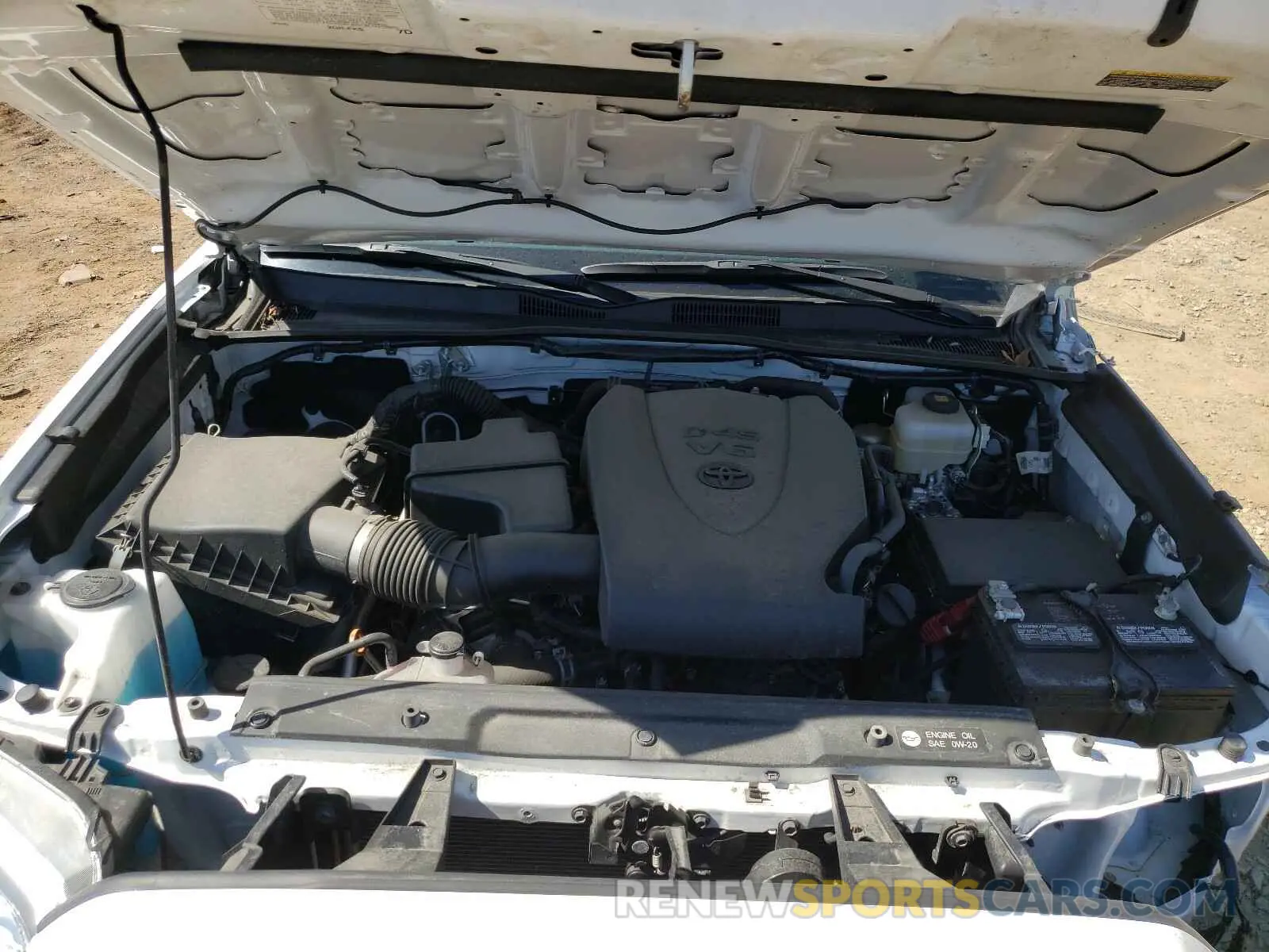 7 Photograph of a damaged car 3TMCZ5AN4KM223085 TOYOTA TACOMA 2019