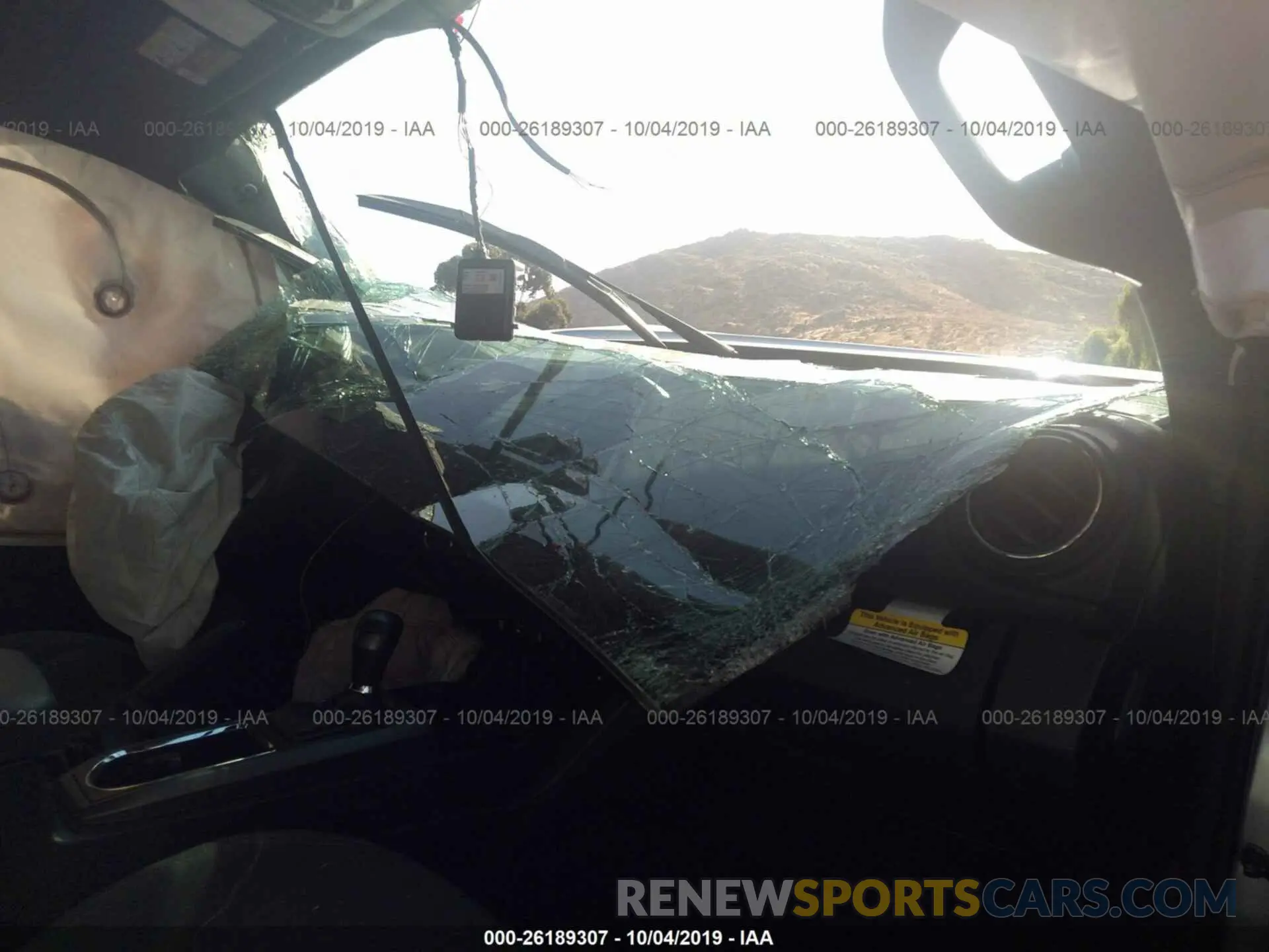 5 Photograph of a damaged car 3TMCZ5AN4KM225970 TOYOTA TACOMA 2019